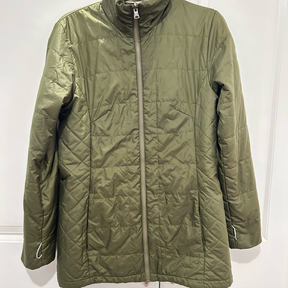 Columbia Green Quilted Women's Omni Heat Jacket